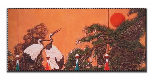杨振中《静物与风景#3 》油画 67.2×150 cm 2018
杨振中《静物与风景#3 》油画 67.2×150 cm 2018