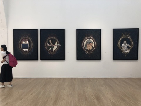 唐人双展齐开 杨振中的“礼乐崩坏”和杨诘苍的“灾难之美” 唐人双展齐开 杨振中的“礼乐崩坏”和杨诘苍的“灾难之美”