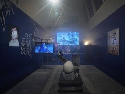 
陈天灼 表演空间装置&nbsp; 多媒介装置 尺寸多样 2018

© 陈天灼和长征空间 摄影:雷坛坛

© 林冠艺术基金会

