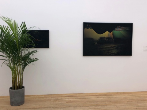 杨沛铿，《公园看更》，收藏级喷墨打印， 42.3×62cm，2015