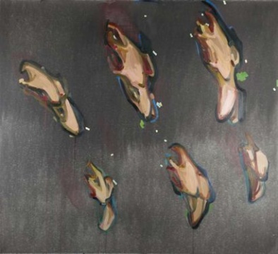 安德里乌斯 《纪念的代名词(A)》 布面丙烯 160x175cm 2015
安德里乌斯 《纪念的代名词(A)》 布面丙烯 160x175cm 2015