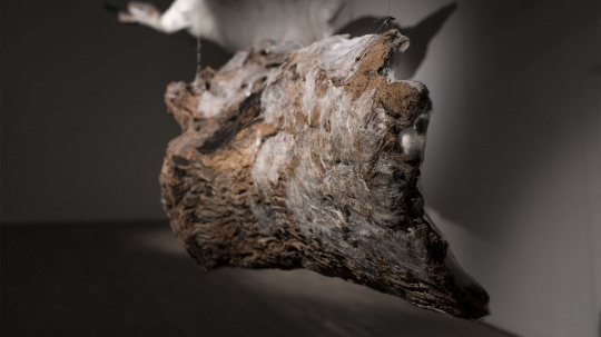 梁绍基个展现场
梁绍基个展现场