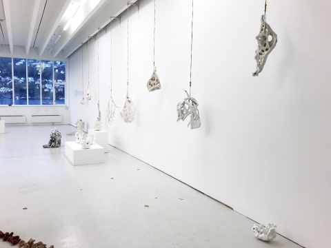 丹麦艺术家克里斯汀·哈布作品展览现场
