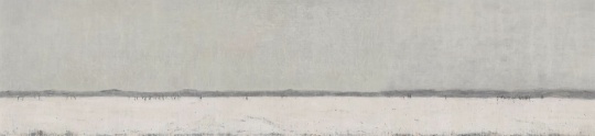 《长滩》190×830cm 纸本水墨 2016 《长滩》190×830cm 纸本水墨 2016