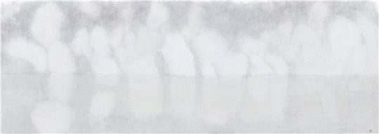 《自去来之二》250.5x89.5cm 水墨宣纸 2017
《自去来之二》250.5x89.5cm 水墨宣纸 2017