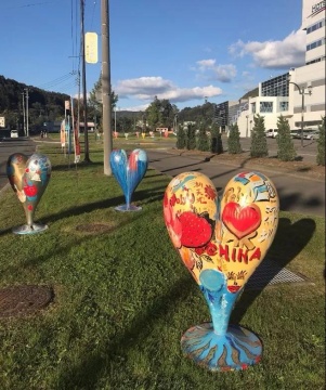 日本展览现场
