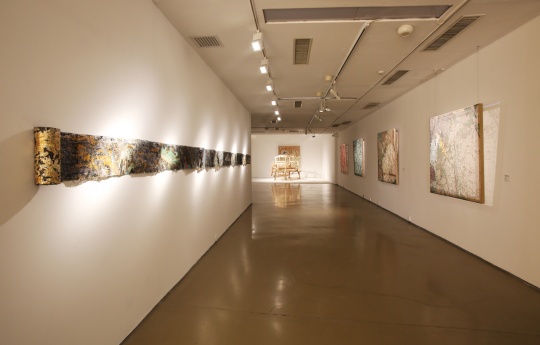 “观真——当代漆艺术个展亚洲巡展(北京站)”展览现场
“观真——当代漆艺术个展亚洲巡展(北京站)”展览现场