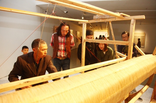 “观真——当代漆艺术个展亚洲巡展(北京站)”展览现场
“观真——当代漆艺术个展亚洲巡展(北京站)”展览现场