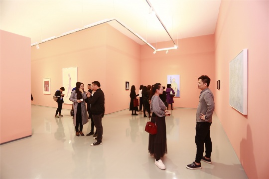 “祝铮鸣:空行”展览现场
“祝铮鸣:空行”展览现场
