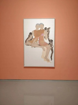 “祝铮鸣:空行”展览现场
“祝铮鸣:空行”展览现场