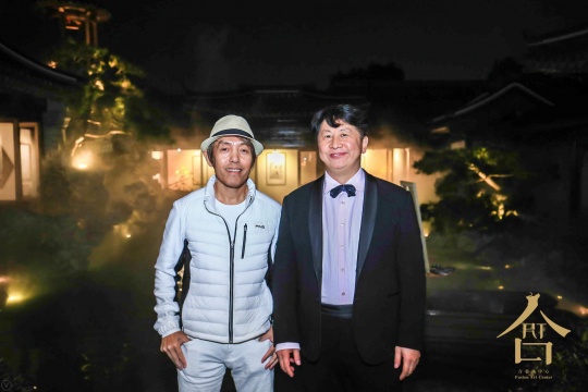 艺术家赵半狄和老朋友品堯 艺术家赵半狄和老朋友品堯