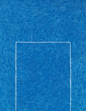 金焕基《寂静 5-IV-73 #310》 261 x 205cm 棉布油画 1973 (图片由Kukje Gallery提供)
金焕基《寂静 5-IV-73 #310》 261 x 205cm 棉布油画 1973 (图片由Kukje Gallery提供)