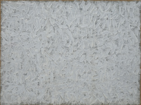 河钟贤《接合96-050》 194x260cm 麻布油画 1996（图片由艺术家与Kukje画廊提供）
