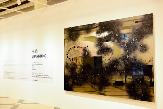 张鼎作品《一种需要-情调-2》展览现场
张鼎作品《一种需要-情调-2》展览现场