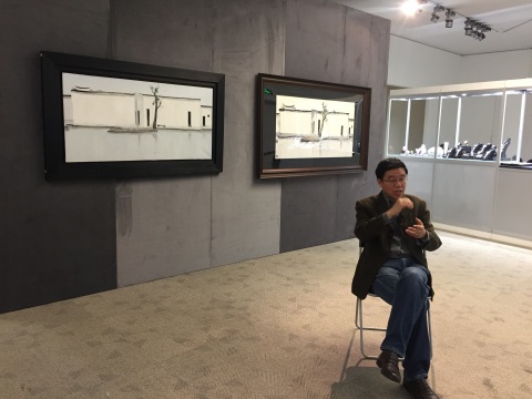 中国国家画院研究员、凤凰卫视主持人王鲁湘先生解读吴冠中《双燕》
