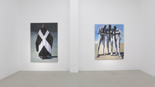 刘夏“半影期”展览现场
刘夏“半影期”展览现场