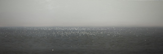 许良《水012》45x135cm 布面油画 2016
许良《水012》45x135cm 布面油画 2016