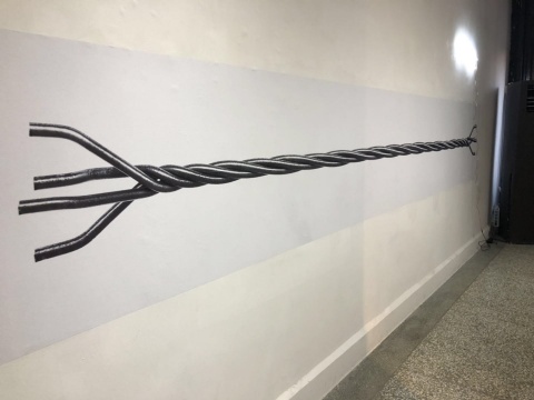 《纽带》500×80cm 哑光纸上喷墨印刷 12版
《纽带》500×80cm 哑光纸上喷墨印刷 12版
