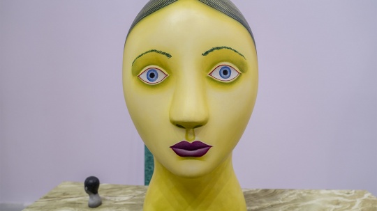 尼古拉斯·帕蒂个展“花花果果猫猫人人”展览现场,木木美术馆,2018
尼古拉斯·帕蒂个展“花花果果猫猫人人”展览现场,木木美术馆,2018