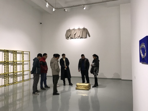 “匹斯与老虎：叶江个展”现场