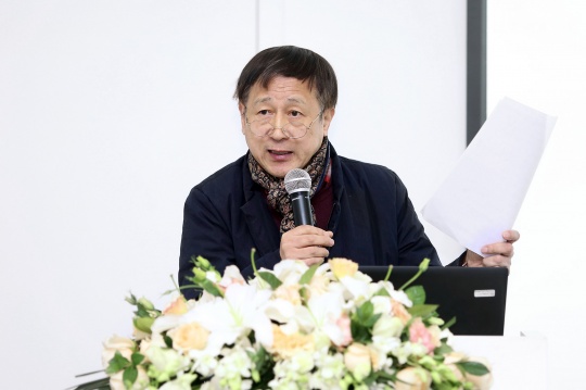 “中国新水墨作品展1978-2018”“新水墨”板块策展人鲁虹
“中国新水墨作品展1978-2018”“新水墨”板块策展人鲁虹