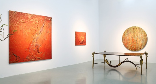 艾米李画廊首次带来瞿倩梅个展 抽象的“鎏金岁月”