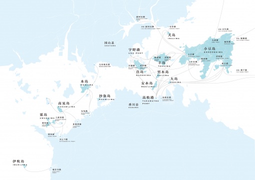 濑户内国际艺术节2019 官方地图图片