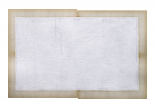 李昶《旧秩序,新秩序》水彩纸,古董笔记本白页,油彩和铅笔 48×65cm 2018
李昶《旧秩序,新秩序》水彩纸,古董笔记本白页,油彩和铅笔 48×65cm 2018