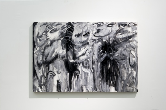 《淖中花 — 楚女图》 布面油画 100 x 150cm 2018
《淖中花 — 楚女图》 布面油画 100 x 150cm 2018