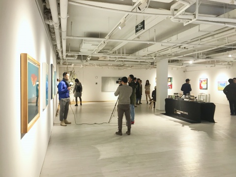 作者画廊“大地 大地的——大地艺术家群展”现场
作者画廊“大地 大地的——大地艺术家群展”现场