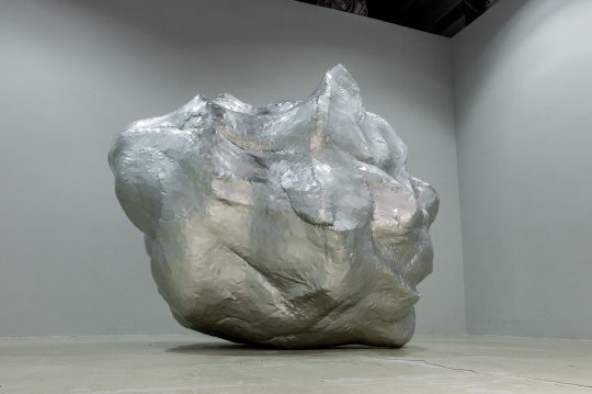 《3D的面容》H230×260×230cm &nbsp;光敏树脂3D打印 2010-2018年
