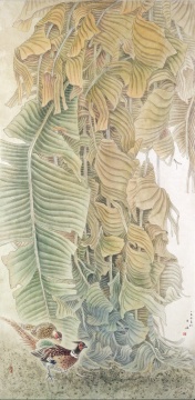 《暮》 176cm×83cm 2005年 绢本设色
《暮》 176cm×83cm 2005年 绢本设色