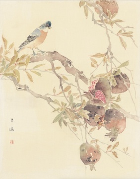《没骨习作之十一》 52cm×42cm 2008年 绢本设色
《没骨习作之十一》 52cm×42cm 2008年 绢本设色