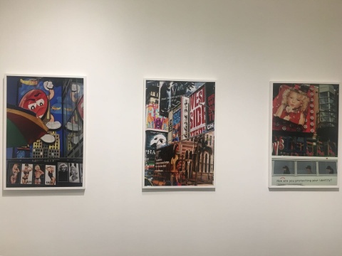 罗伯特·沃克（Robert Walker）的系列作品《时代广场，纽约》（Times Square,New York) 展览现场
