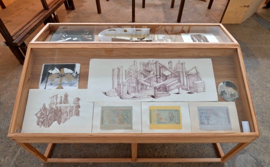 当代唐人艺术中心第一空间展览现场
