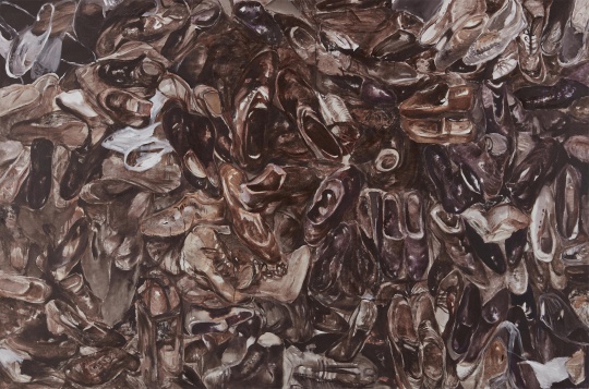 《502房间NO.141209》,200x300cm,布面丙烯，2014
