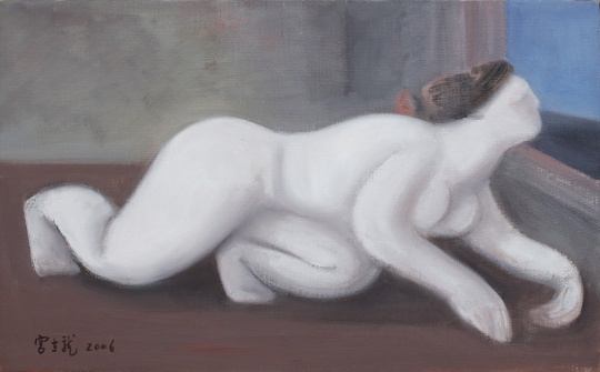 宫立龙 《白》33x53cm 布面油画 2006 宫立龙 《白》33x53cm 布面油画 2006