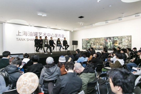 2019年3月21日油罐艺术中心开幕现场，图片由油罐艺术中心提供，摄影：JJYPHOTO
