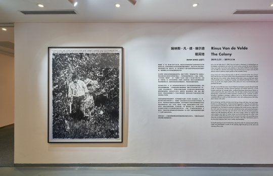 瑞纳斯·凡·德·维尔德“殖民地”，金杜艺术中心展览现场
