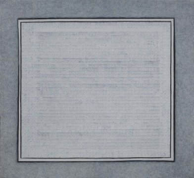 曾宏《两块白色》120×110cm 丙烯颜料 2012
曾宏《两块白色》120×110cm 丙烯颜料 2012
