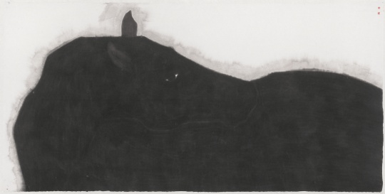 《见机》 96x190cm 纸本水墨 2014
《见机》 96x190cm 纸本水墨 2014