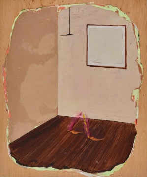 《内陆》 60 ×50 × 3.5 cm 综合材料 2016
《内陆》 60 ×50 × 3.5 cm 综合材料 2016