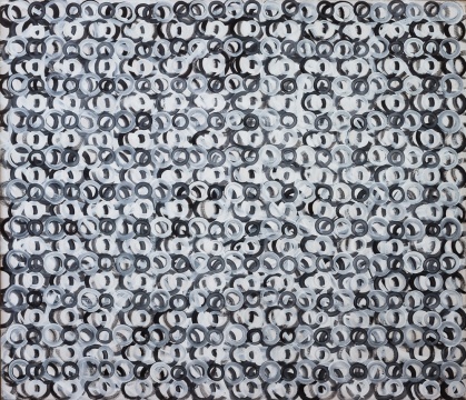 《愉快，因为它们都来自我解脱以后的救赎》112x130cm 布面油画 2009
