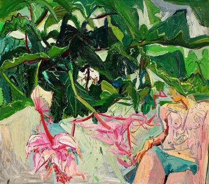 闫平 《大雾的天》 140×160cm 布面油画 2014
闫平 《大雾的天》 140×160cm 布面油画 2014