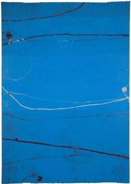 谭平 《无题》 110×78cm 套色木版画 谭平 《无题》 110×78cm 套色木版画