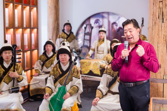 蒙古音乐表演
