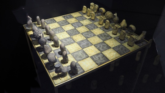 黄蓝-《游戏:象棋》 黄蓝-《游戏:象棋》