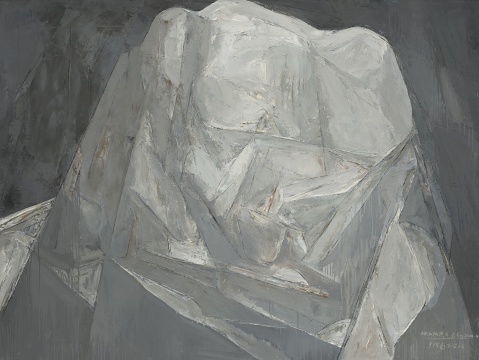 《神山仙乃日》150x200cm 布面油画 2008
《神山仙乃日》150x200cm 布面油画 2008