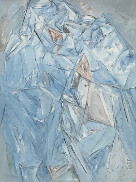 《神山》 200x150cm 布面油画 2009
《神山》 200x150cm 布面油画 2009