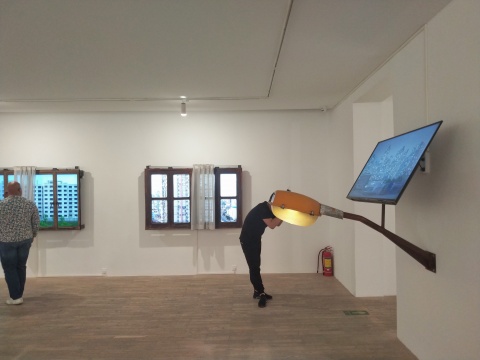 胡为一“窗外无窗”HdM画廊展览现场
胡为一“窗外无窗”HdM画廊展览现场